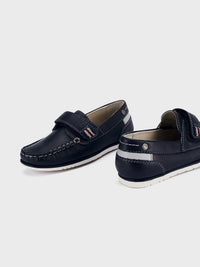 Sapato vela napa velcro Marinho (Marinho)  para Bebé Menino - Mayoral