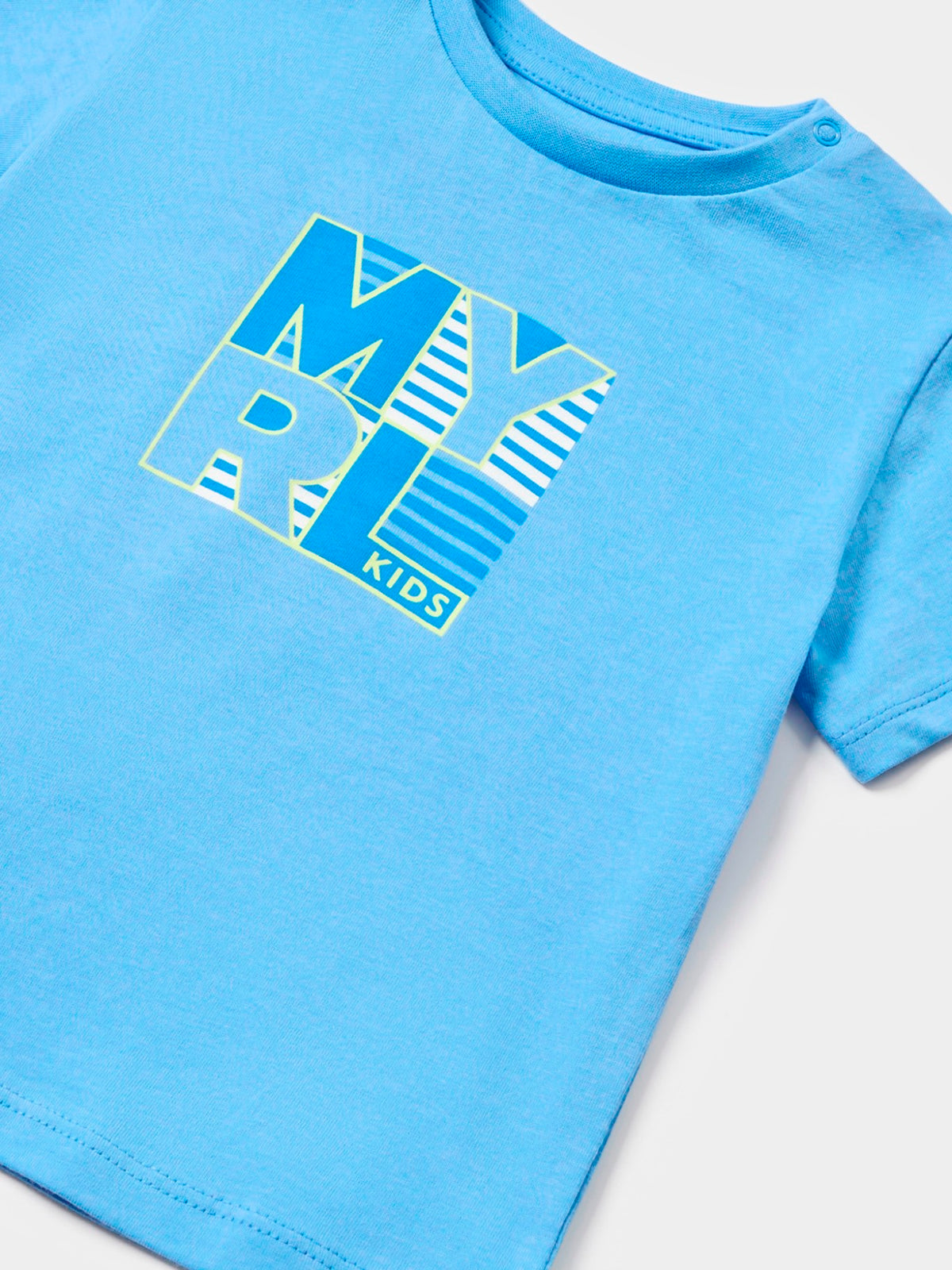 Camiseta básica Mar (Celeste)  para Bebé Menino - Mayoral