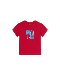 Camiseta básica Melancia (Vermelho)  para Bebé Menino - Mayoral