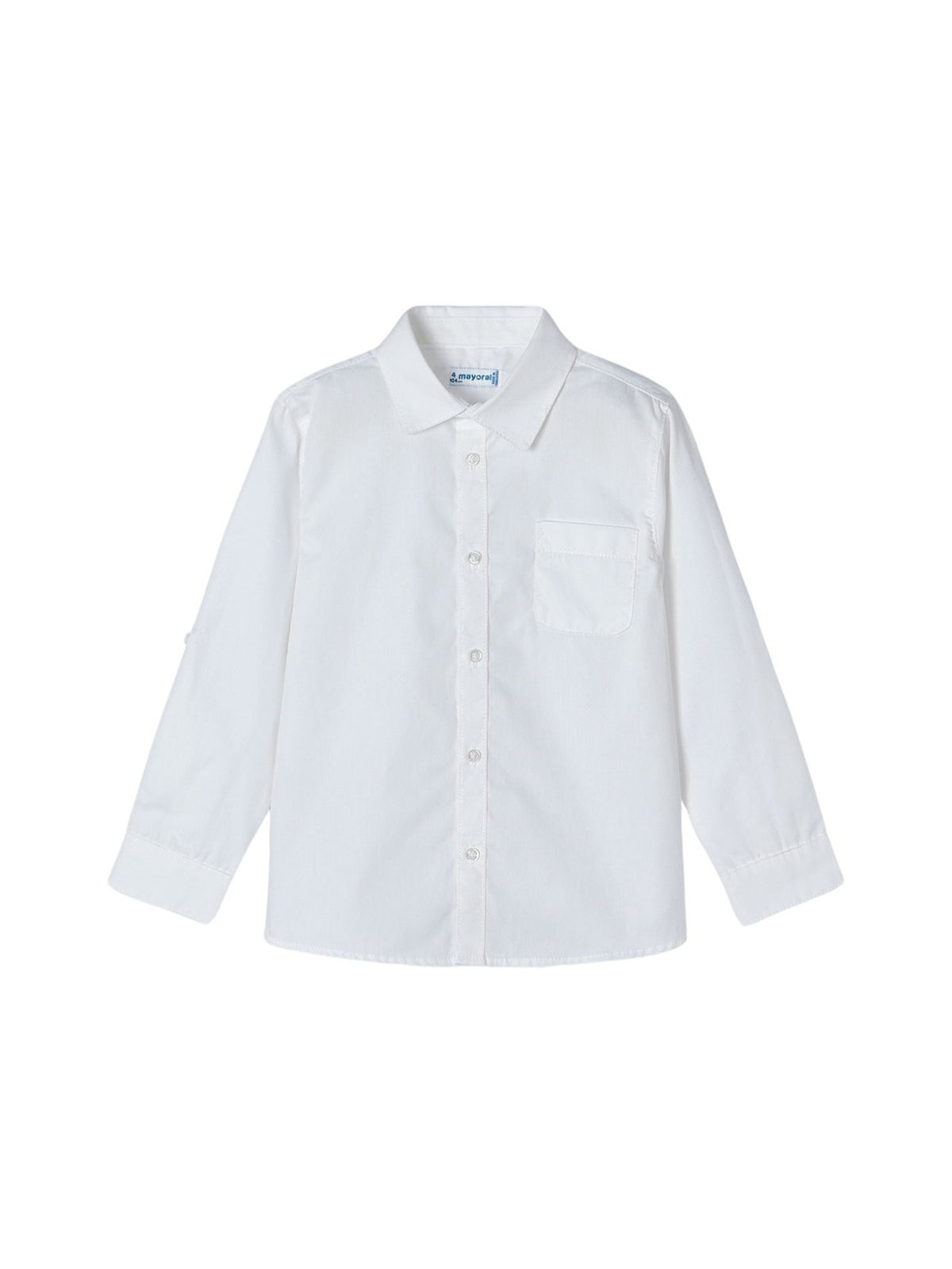 Camisa m/comp.básica Branco (Branco)  para Menino - Mayoral