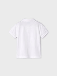 Polo m/curta granito básico Branco (Branco)  para Menino - Mayoral