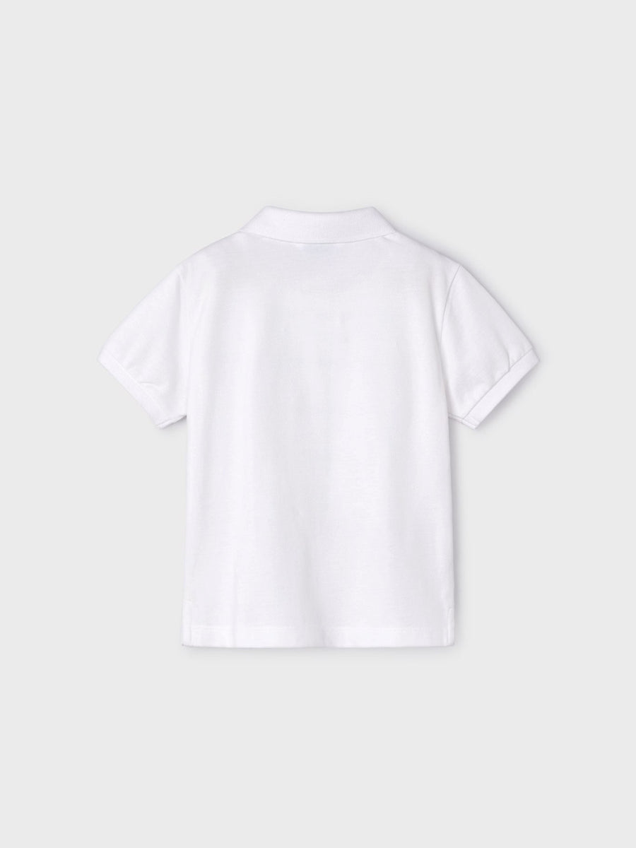 Polo m/curta granito básico Branco (Branco)  para Menino - Mayoral