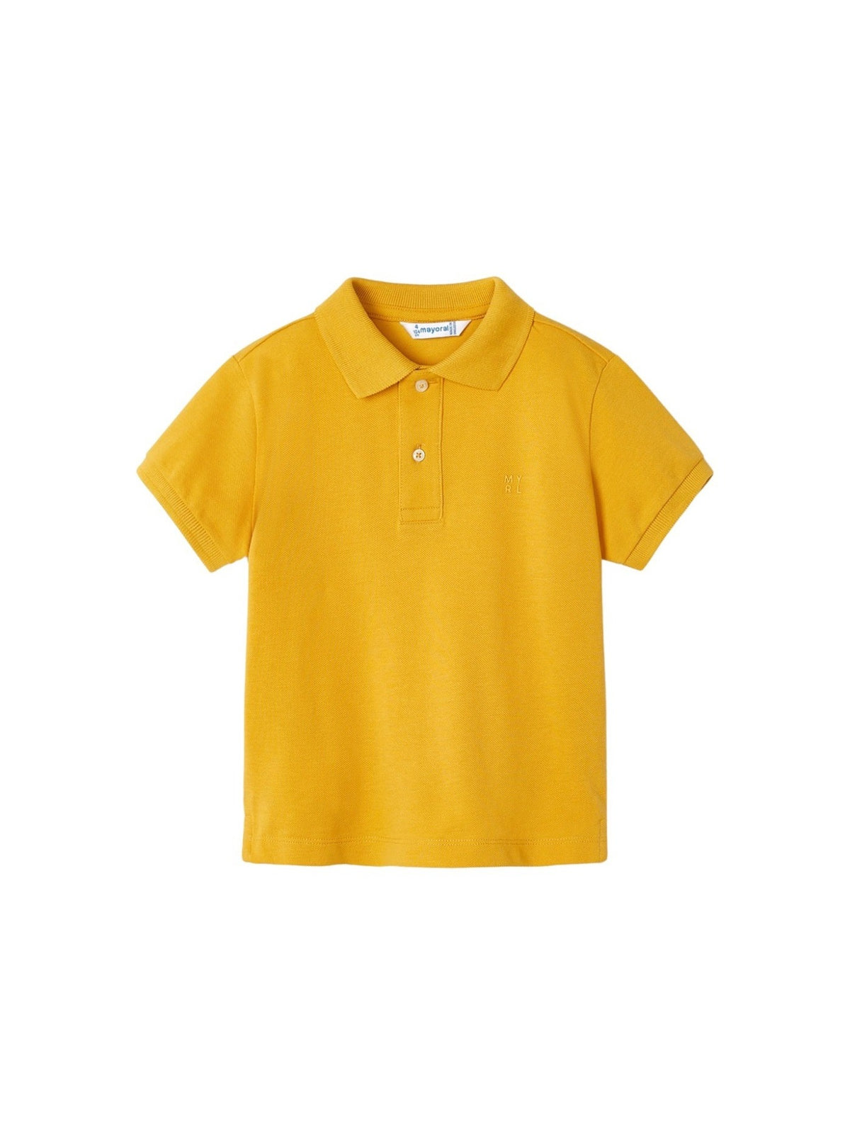 Polo m/curta granito básico Ocre (Amarelo Ocre)  para Menino - Mayoral