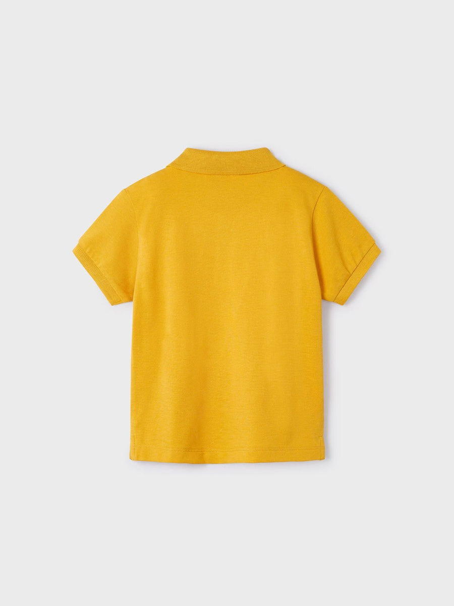 Polo m/curta granito básico Ocre (Amarelo Ocre)  para Menino - Mayoral
