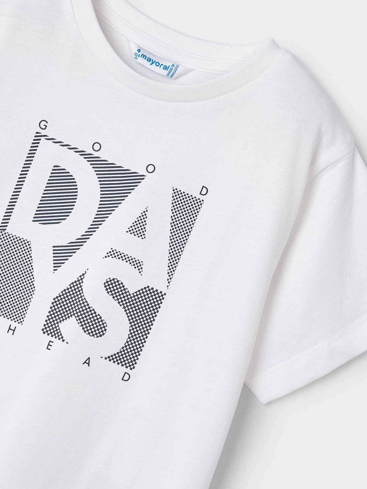 Camiseta básica Branco (Branco)  para Menino - Mayoral