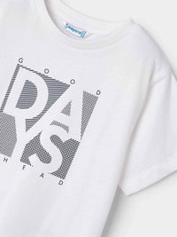 Camiseta básica Branco (Branco)  para Menino - Mayoral