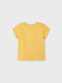 Camiseta básica Mel (Amarelo Ocre)  para Menina - Mayoral
