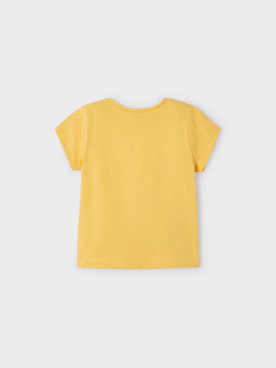 Camiseta básica Mel (Amarelo Ocre)  para Menina - Mayoral