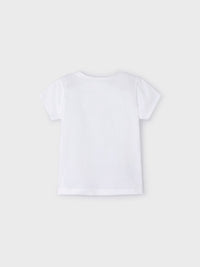 Camiseta básica Branco (Branco)  para Menina - Mayoral
