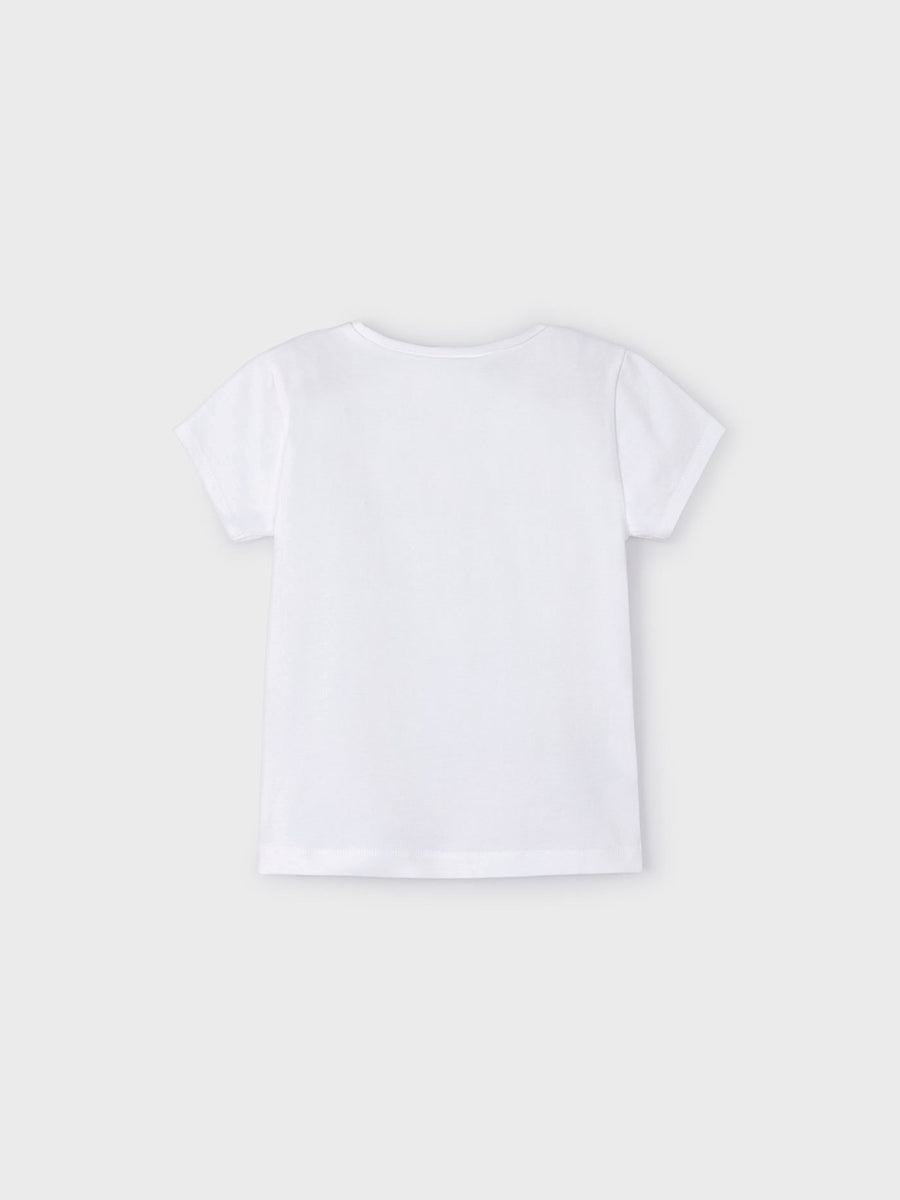 Camiseta básica Branco (Branco)  para Menina - Mayoral