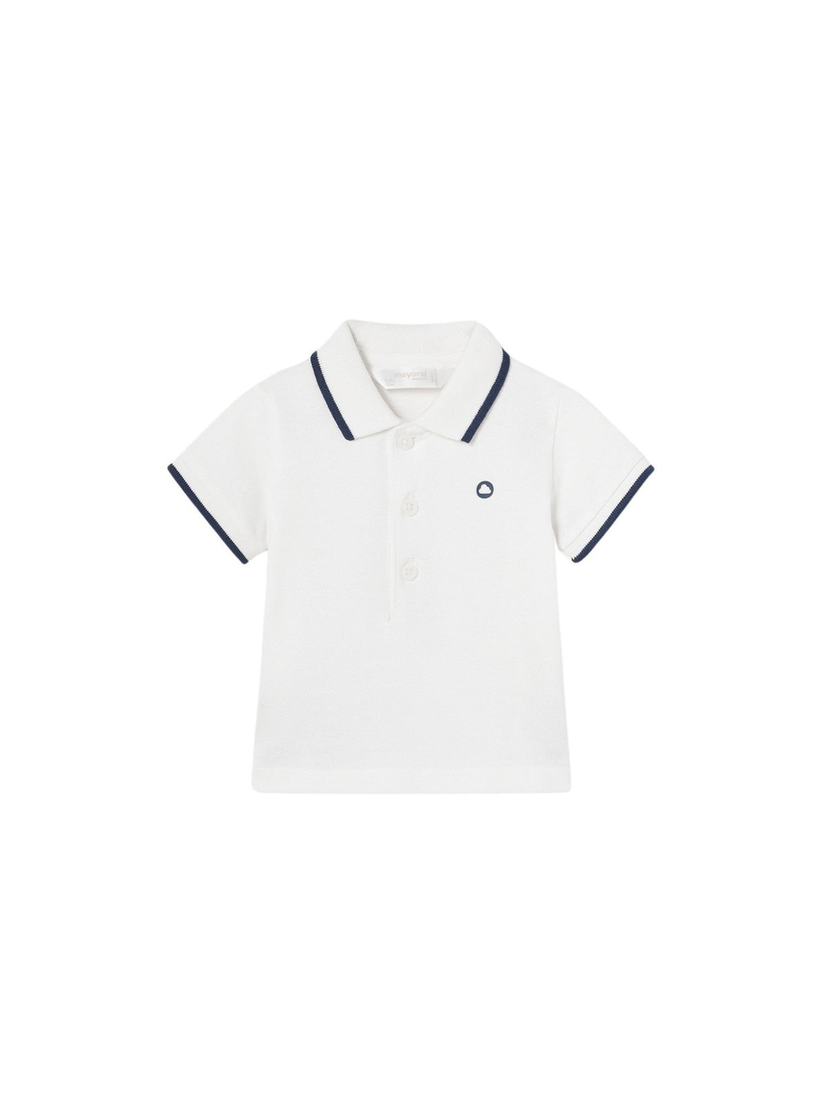 Polo m/curta granito básico Branco (Branco)  para Bebé Menino - Mayoral