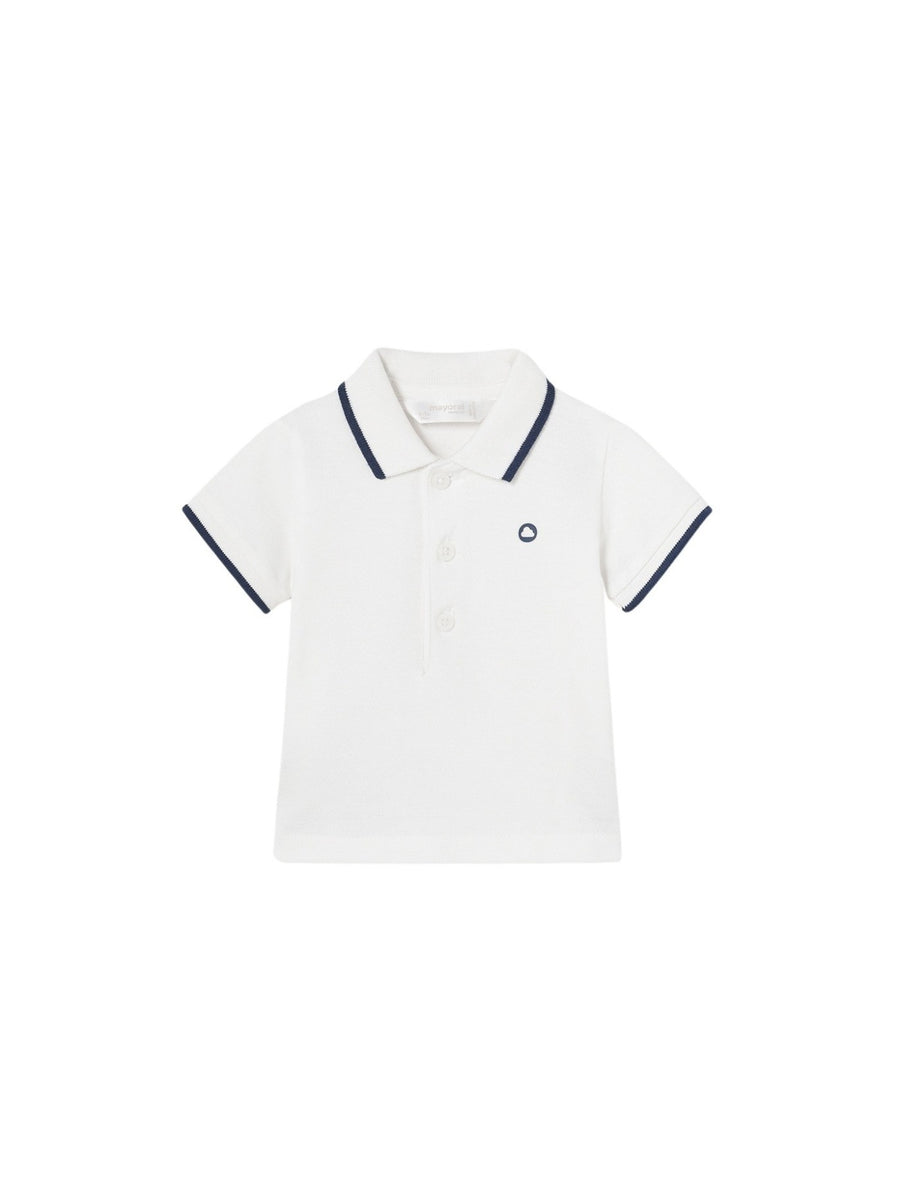 Polo m/curta granito básico Branco (Branco)  para Bebé Menino - Mayoral