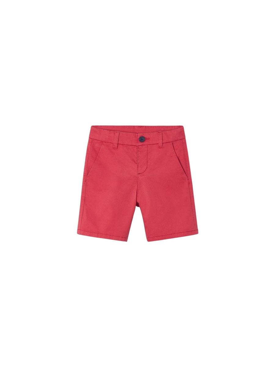 Bermuda sarja básica Melancia (Vermelho)  para Menino - Mayoral