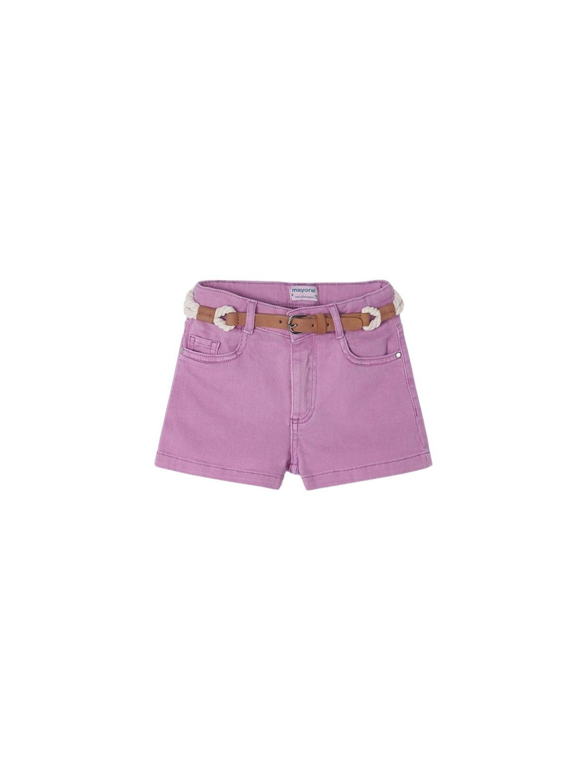 Short sarja básico Orquídea (Lilás)  para Menina - Mayoral