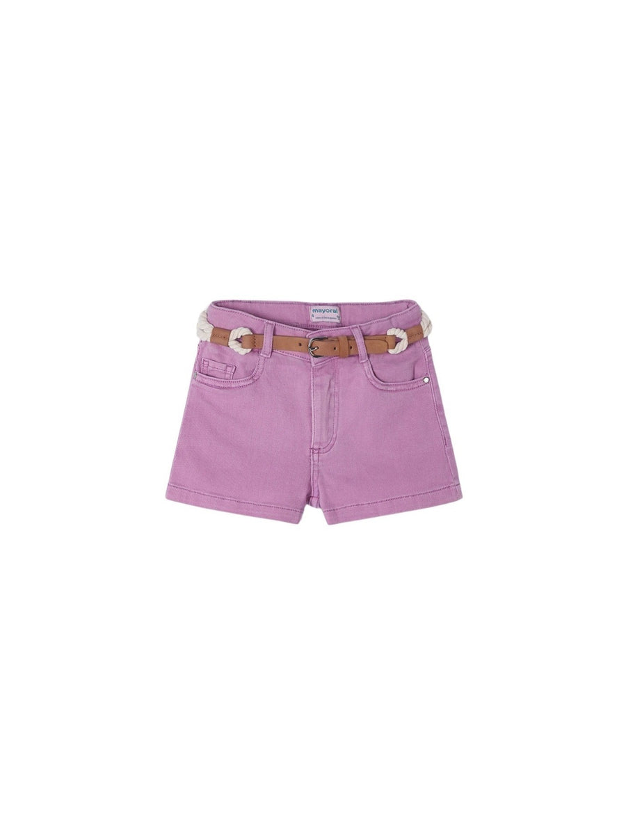 Short sarja básico Orquídea (Lilás)  para Menina - Mayoral