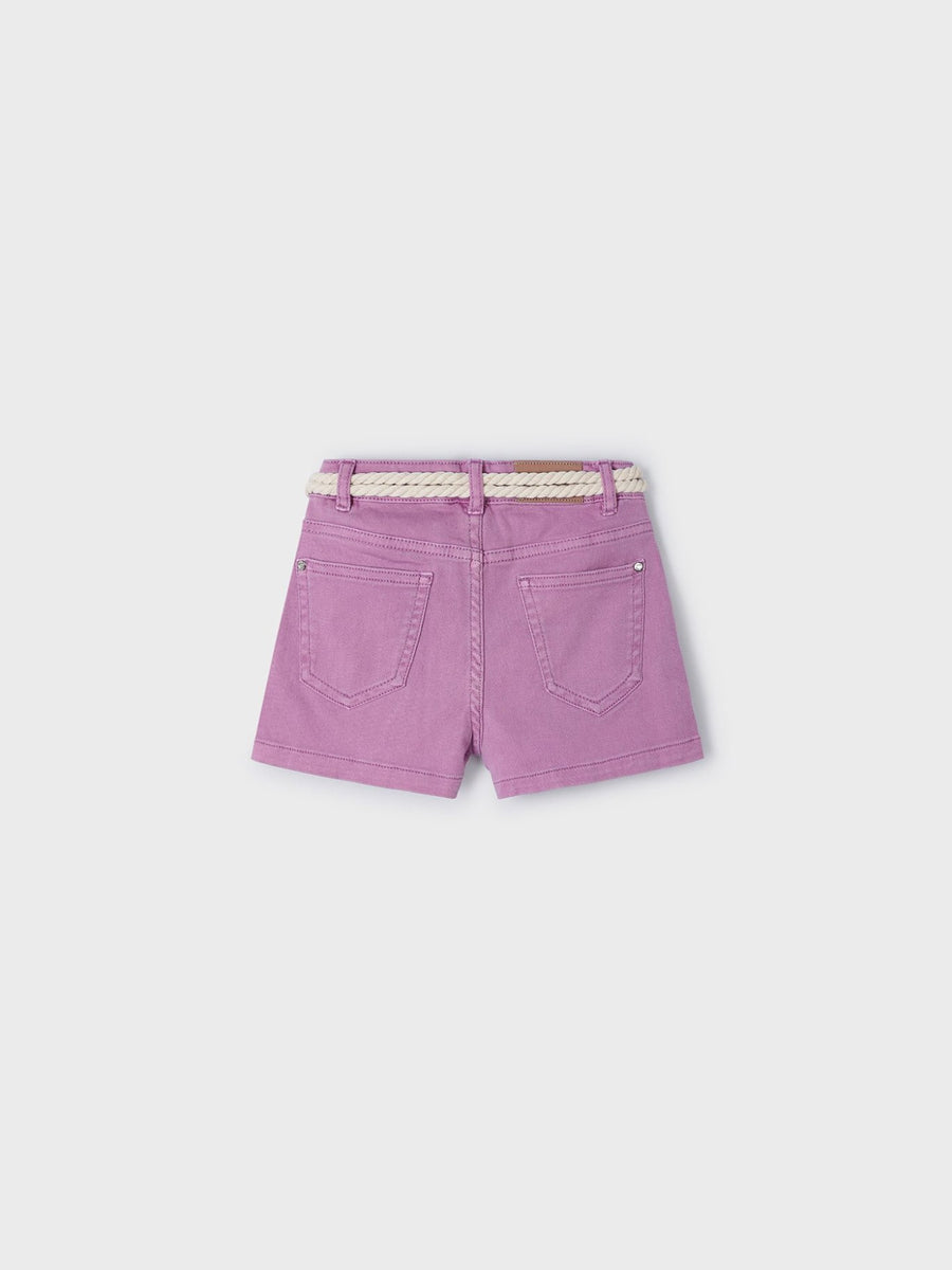 Short sarja básico Orquídea (Lilás)  para Menina - Mayoral