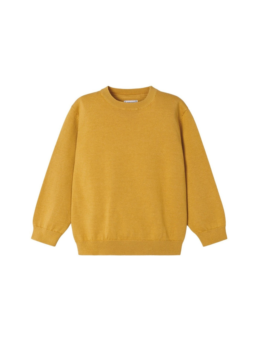 Jersey c/gola redonda básico Ocre (Amarelo Ocre)  para Menino - Mayoral