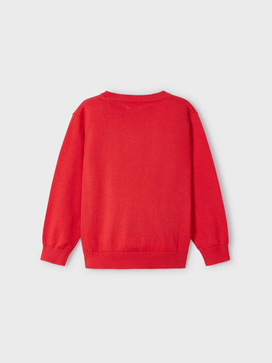 Jersey c/gola redonda básico Melancia (Vermelho)  para Menino - Mayoral
