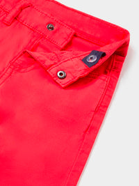 Calça sarja slim fit basica Melancia (Vermelho)  para Bebé Menino - Mayoral