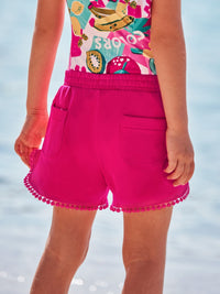 Short felpa básico Fúcsia (Fúcsia)  para Menina - Mayoral