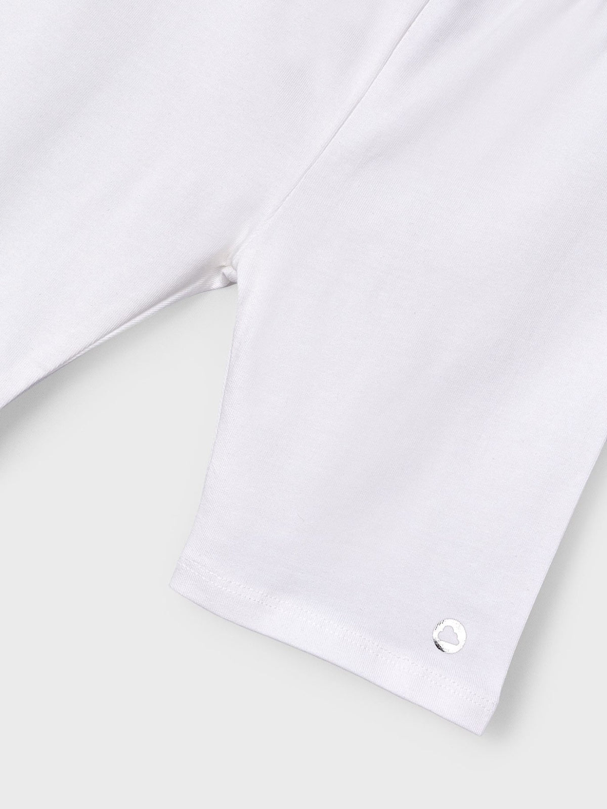 Calça ciclista básica Branco (Branco)  para Menina - Mayoral