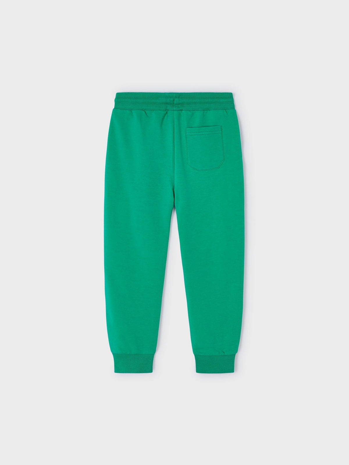 Calça felpa básica punhos Clorofila (Verde)  para Menino - Mayoral