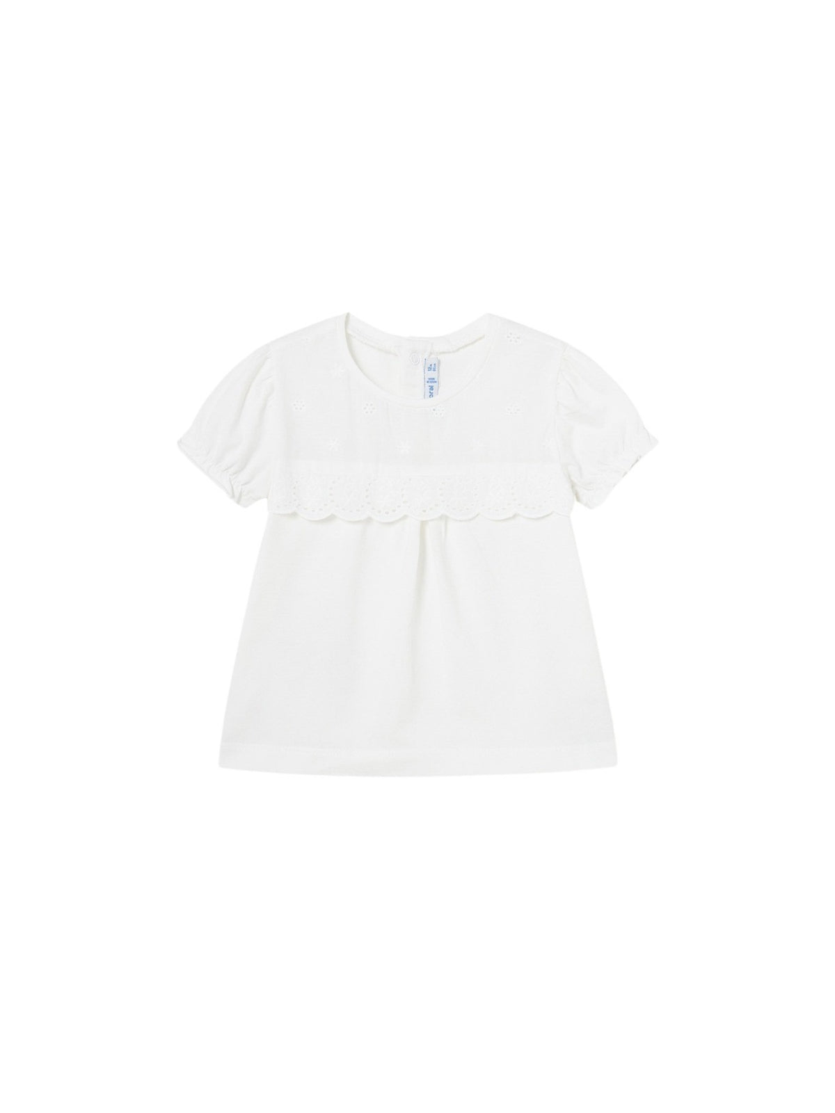Camiseta combinada Branco (Branco)  para Bebé Menina - Mayoral