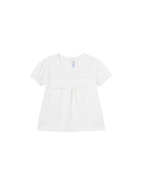 Camiseta combinada Branco (Branco)  para Bebé Menina - Mayoral