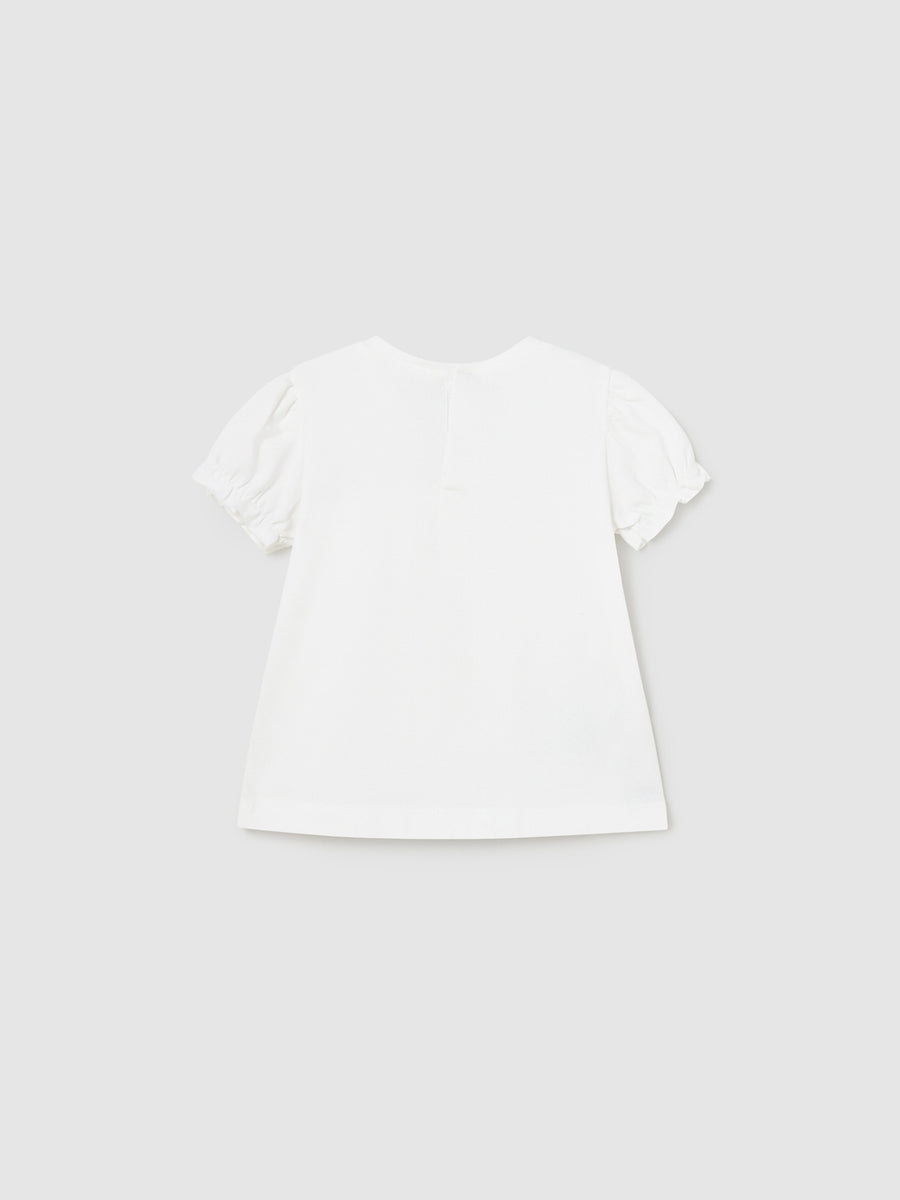 Camiseta combinada Branco (Branco)  para Bebé Menina - Mayoral
