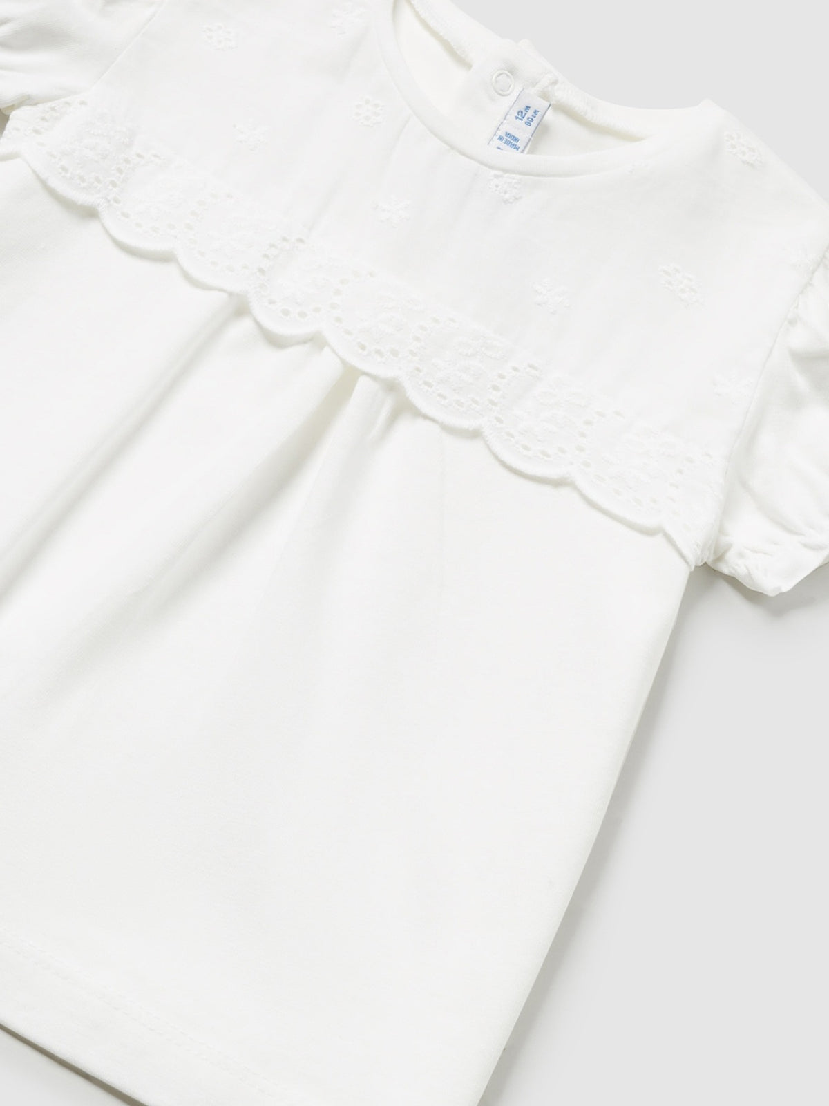 Camiseta combinada Branco (Branco)  para Bebé Menina - Mayoral