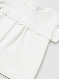 Camiseta combinada Branco (Branco)  para Bebé Menina - Mayoral