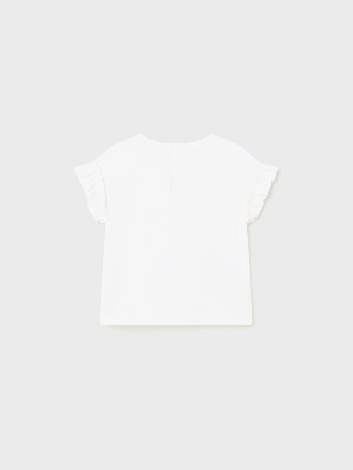 Camiseta manga curta Bco-agata (Verde Água)  para Bebé Menina - Mayoral