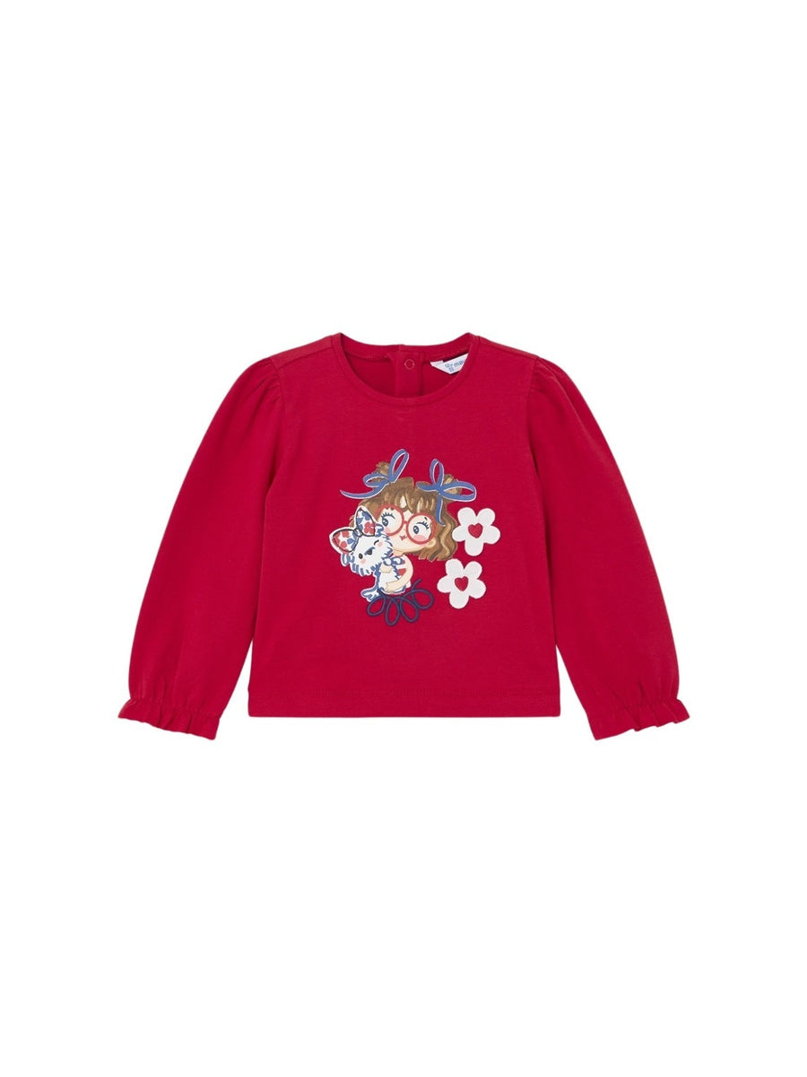 Camisola Vermelho (Vermelho)  para Bebé Menina - Mayoral