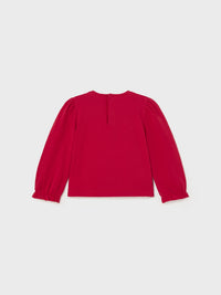 Camisola Vermelho (Vermelho)  para Bebé Menina - Mayoral