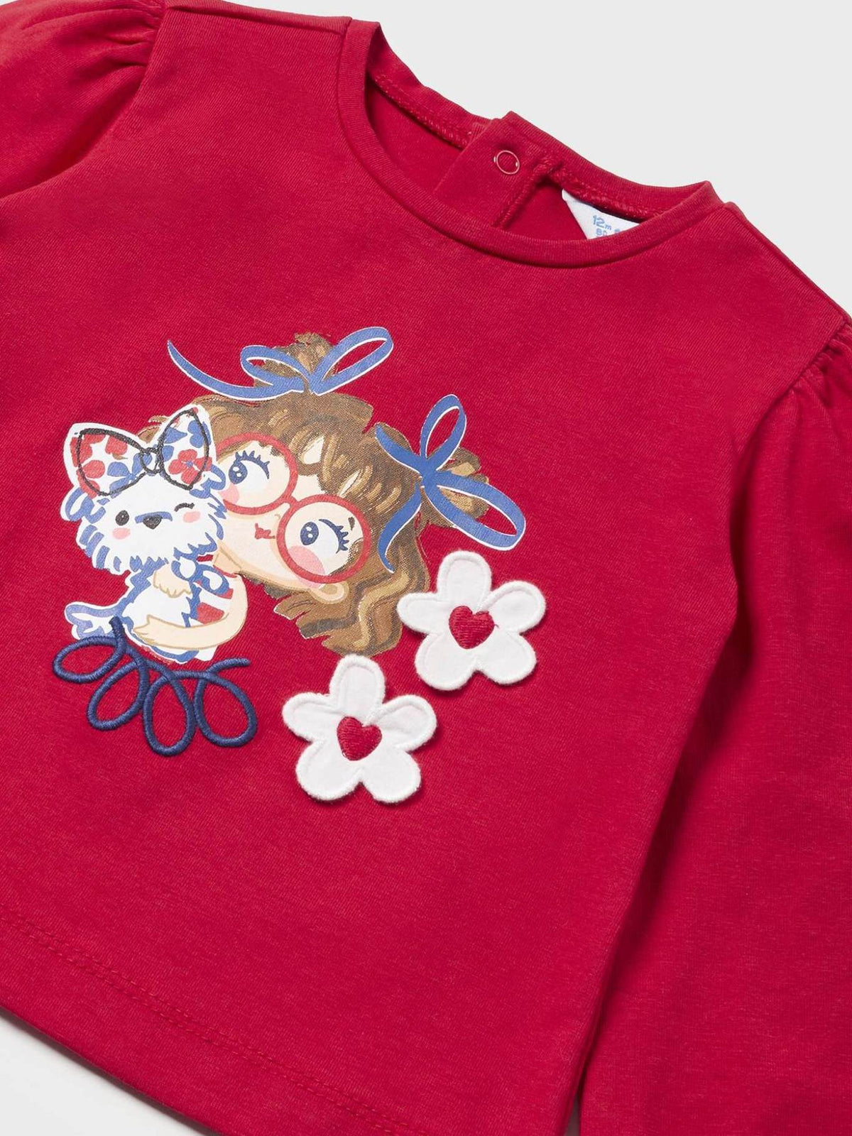 Camisola Vermelho (Vermelho)  para Bebé Menina - Mayoral