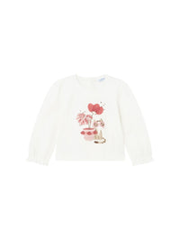 Camisola Crú (Creme / Pérola)  para Bebé Menina - Mayoral