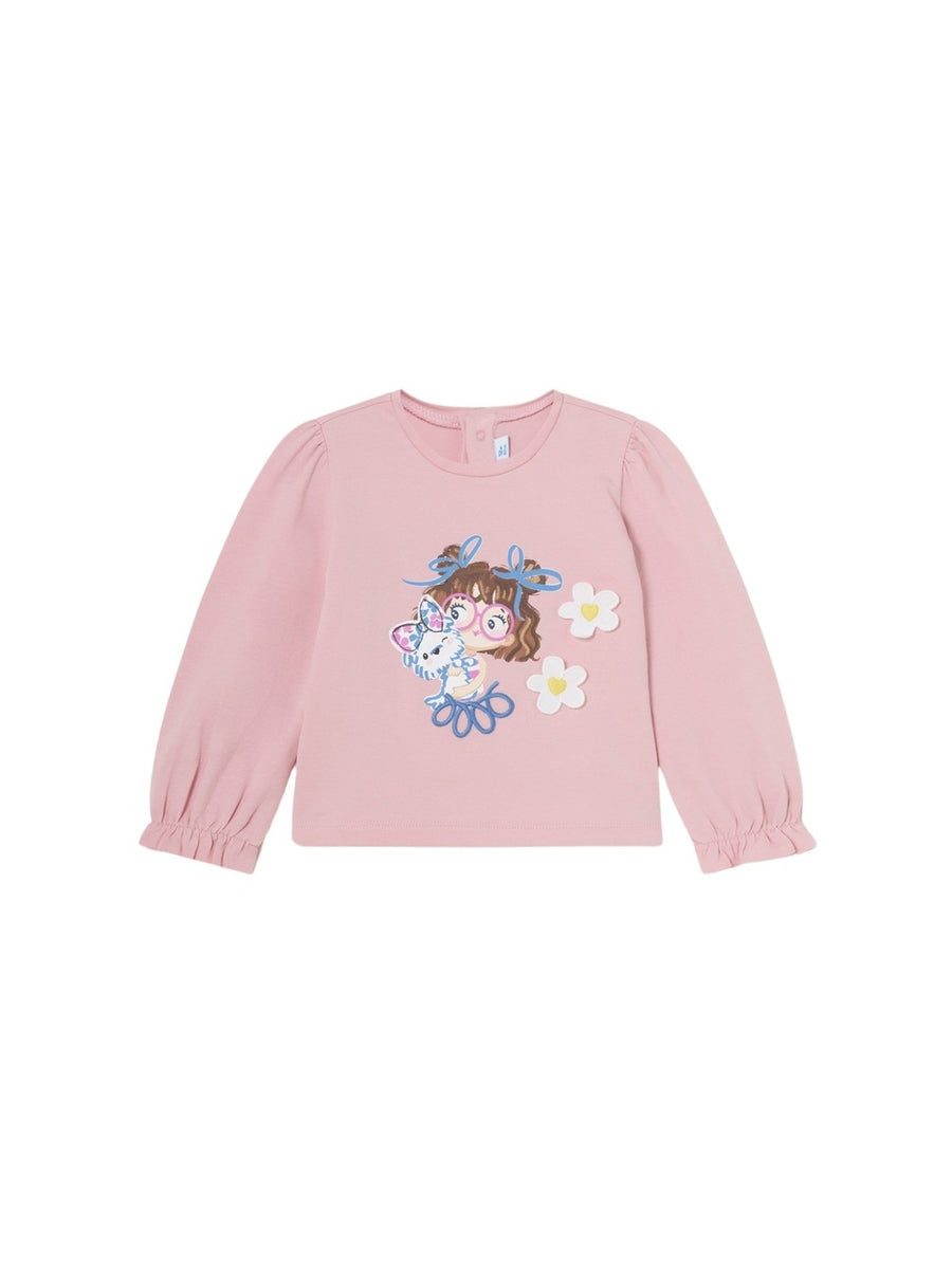 Camisola Dália (Rosa)  para Bebé Menina - Mayoral