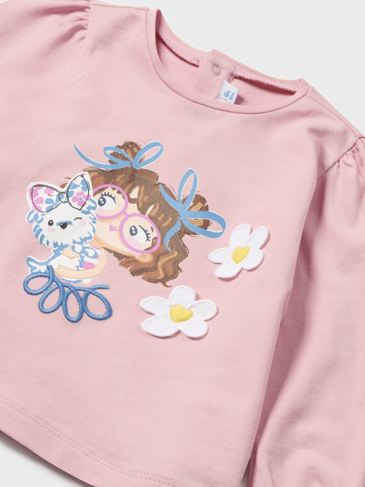 Camisola Dália (Rosa)  para Bebé Menina - Mayoral
