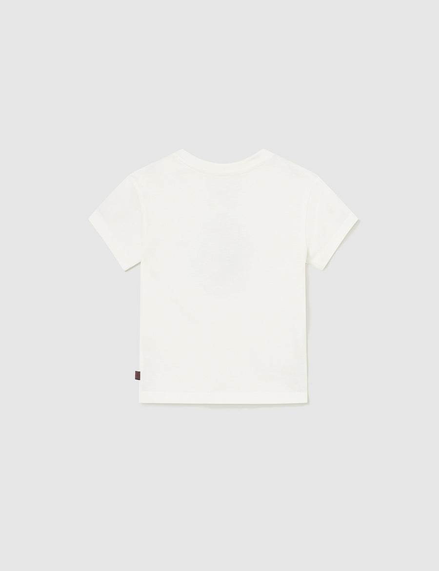 T´shirt play fun Nata (Creme / Pérola)  para Bebé Menino - Mayoral