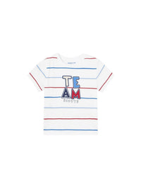 Camiseta riscas Melancia (Vermelho)  para Bebé Menino - Mayoral