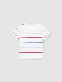 Camiseta riscas Melancia (Vermelho)  para Bebé Menino - Mayoral