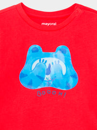 Camiseta lenticular Melancia (Vermelho)  para Bebé Menino - Mayoral