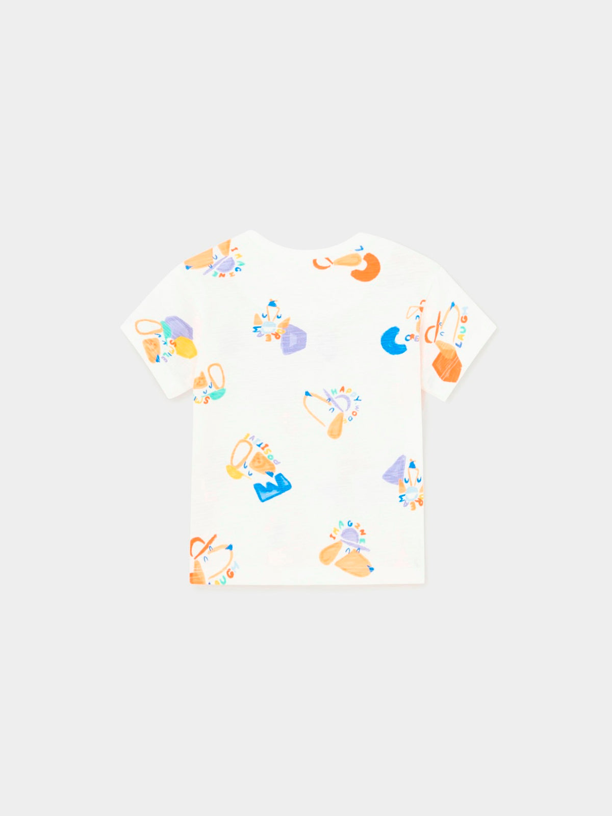 Camiseta estampada Nata (Creme / Pérola)  para Bebé Menino - Mayoral