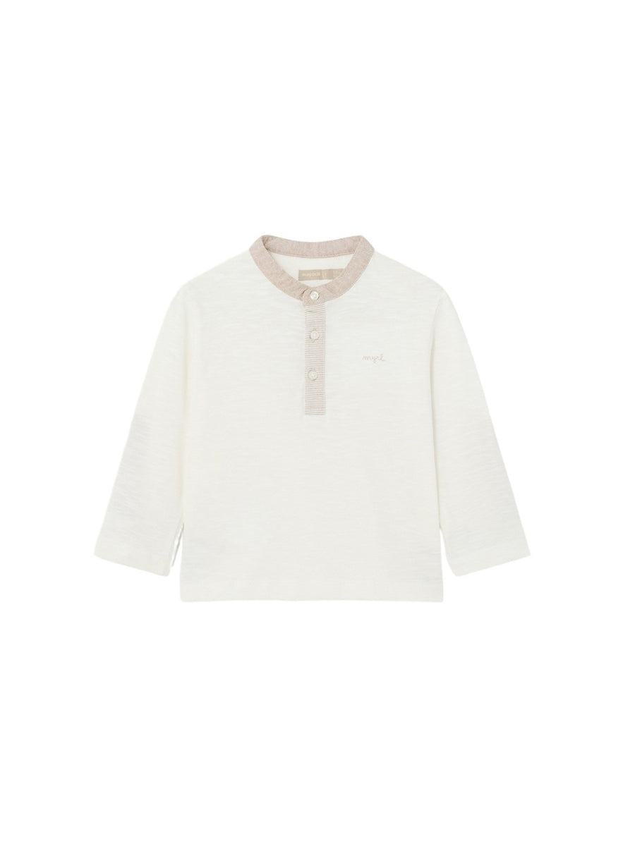 Camisola Crú (Creme / Pérola)  para Bebé Menino - Mayoral
