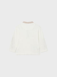 Camisola Crú (Creme / Pérola)  para Bebé Menino - Mayoral
