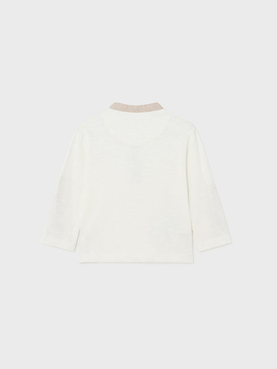 Camisola Crú (Creme / Pérola)  para Bebé Menino - Mayoral