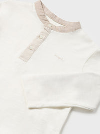Camisola Crú (Creme / Pérola)  para Bebé Menino - Mayoral