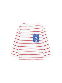 Camiseta riscas Melancia (Vermelho)  para Bebé Menino - Mayoral