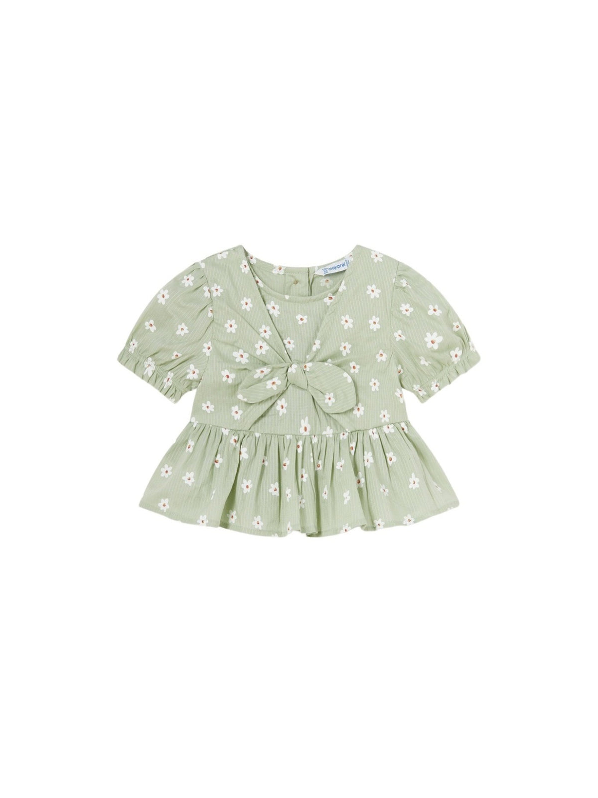 Túnica estampada Aloe (Verde Alface)  para Bebé Menina - Mayoral