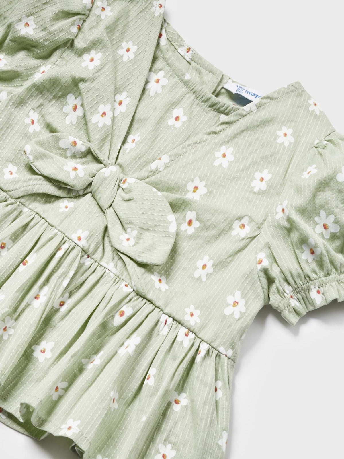 Túnica estampada Aloe (Verde Alface)  para Bebé Menina - Mayoral
